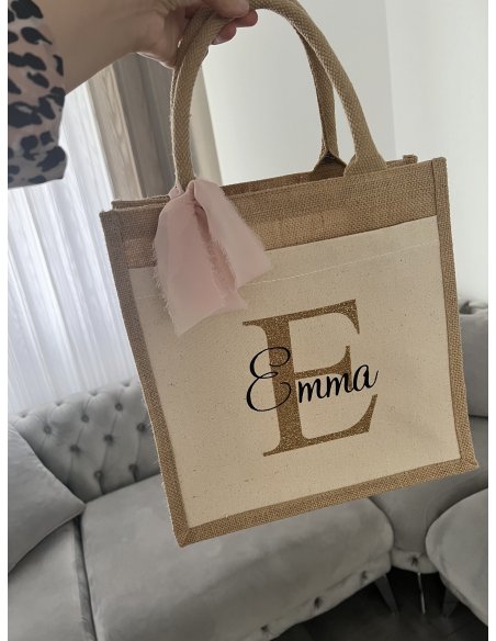 Sac en jute personnalisé 30x30x19 cm Sac en jute personnalisé 30x30x19 cm