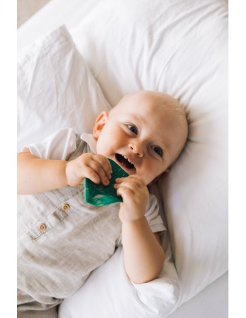 Jouet de dentition - feuille de chlorophylle 2