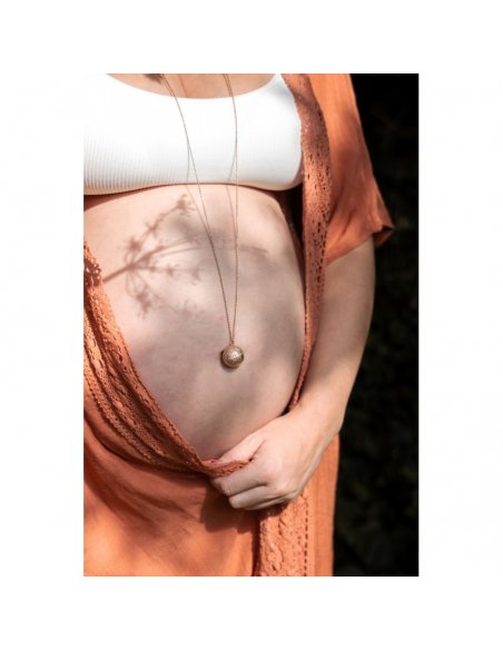 Bola de grossesse FINE LUNA - Rose