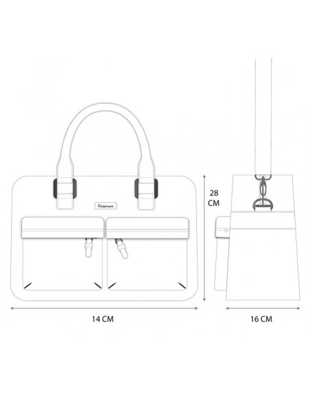 Sac à langer Vienna Dream And Laugh - Sable