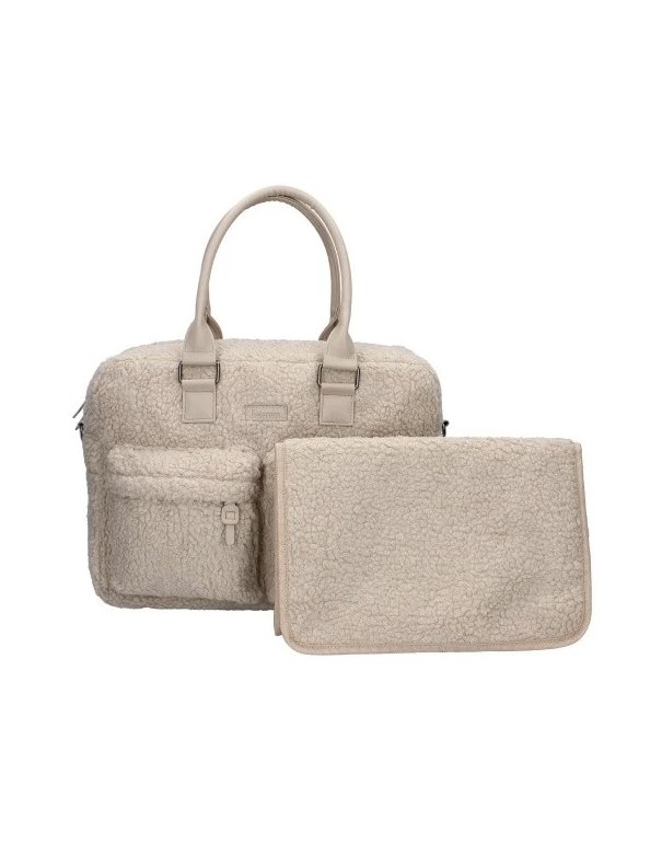Sac à langer Vienna Hello Little One - sherpa beige