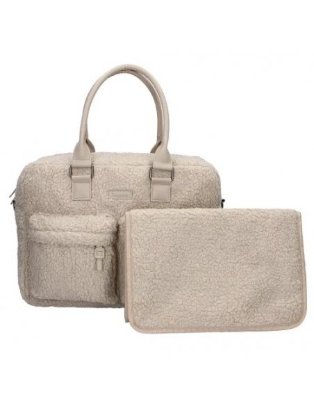Sac à langer Vienna Hello Little One - sherpa beige