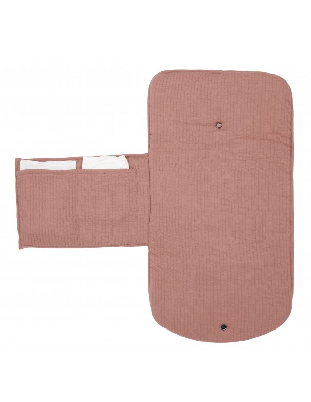 Tapis à langer nomade Pure Pink Blush