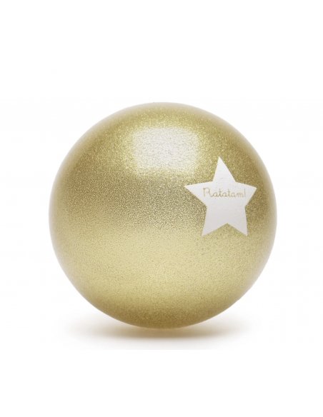 Ballon doré paillette 15 cm