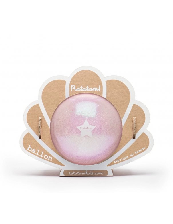 Ballon coquillage 10 cm – Rose