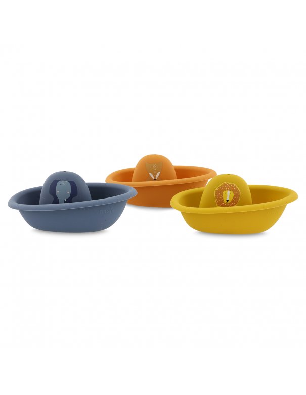 Bateaux empilables 3 pièces en silicone