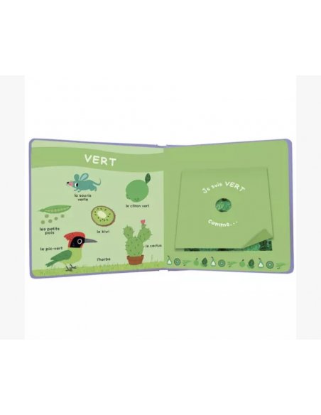 Mon livre des odeurs et des couleurs - Le jardin