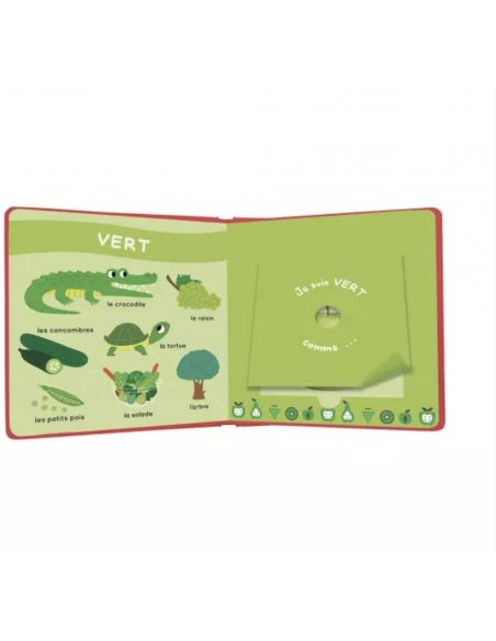 Mon livre des odeurs et des couleurs - Les fruits