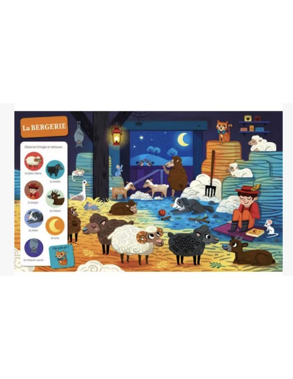 Cherche et trouve des tout-petits - A la ferme