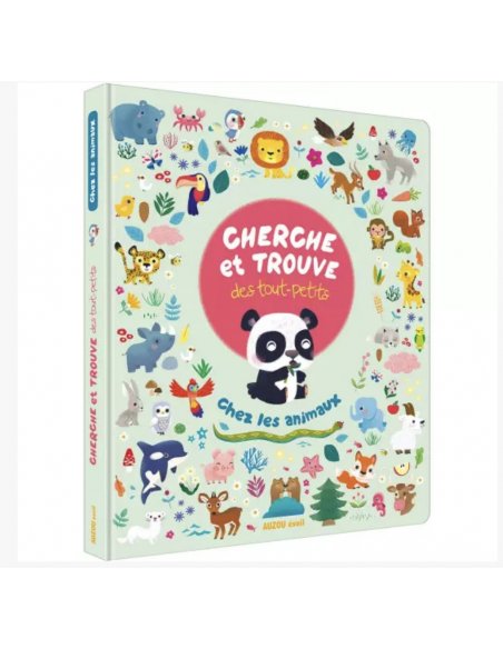 Cherche et trouve des tout-petits - Chez les animaux Cherche et trouve des tout-petits - Chez les animaux
