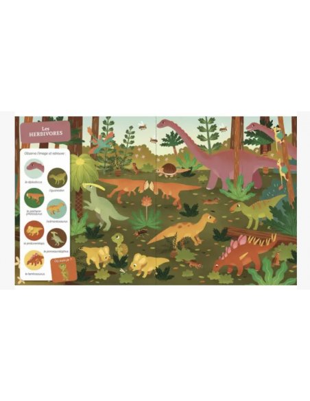 Cherche et trouve des tout-petits - Les dinosaures Cherche et trouve des tout-petits - Les dinosaures