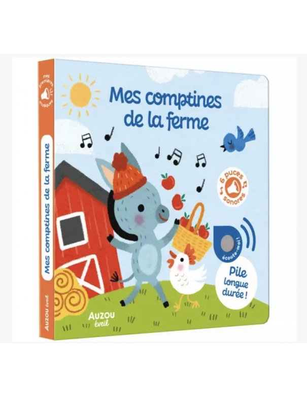 Mes premiers sonores - Mes comptines de la ferme
