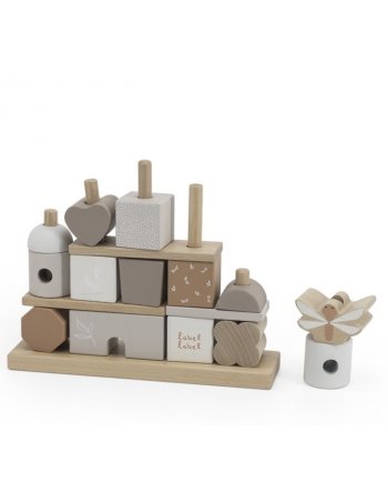 Maison cubes en bois - Nougat
