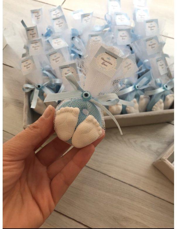 Magnet petits pieds en céramique Magnet petits pieds en céramique