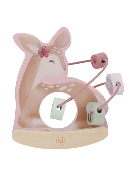 Mini boulier à bascule faon en bois - Fairy Garden