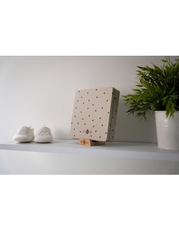 Boîte à empreinte carrée - Jolis coeurs 2