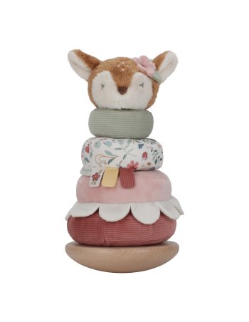 Faon à empiler doudou et bois - Fairy garden little dutch