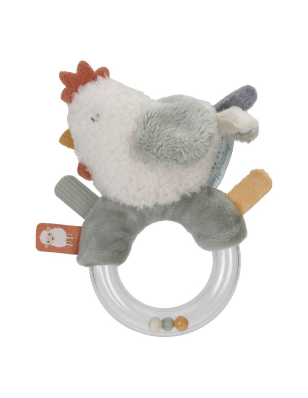 Anneau hochet poule - Little Farm little dutch