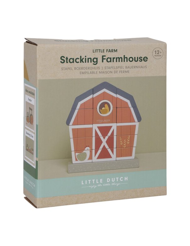 Ferme à empiler en bois - Little Farm