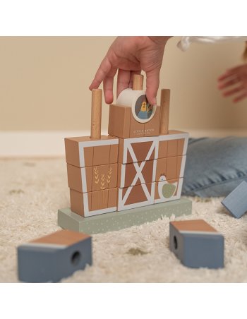 Ferme à empiler en bois - Little Farm 2