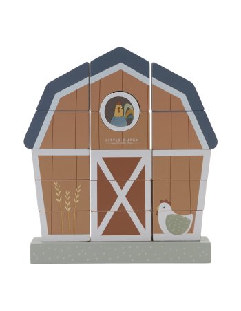 Ferme à empiler en bois - Little Farm