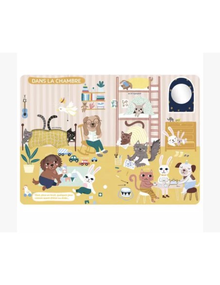 Mon très grand livre d'éveil - Bonne nuit les animaux!