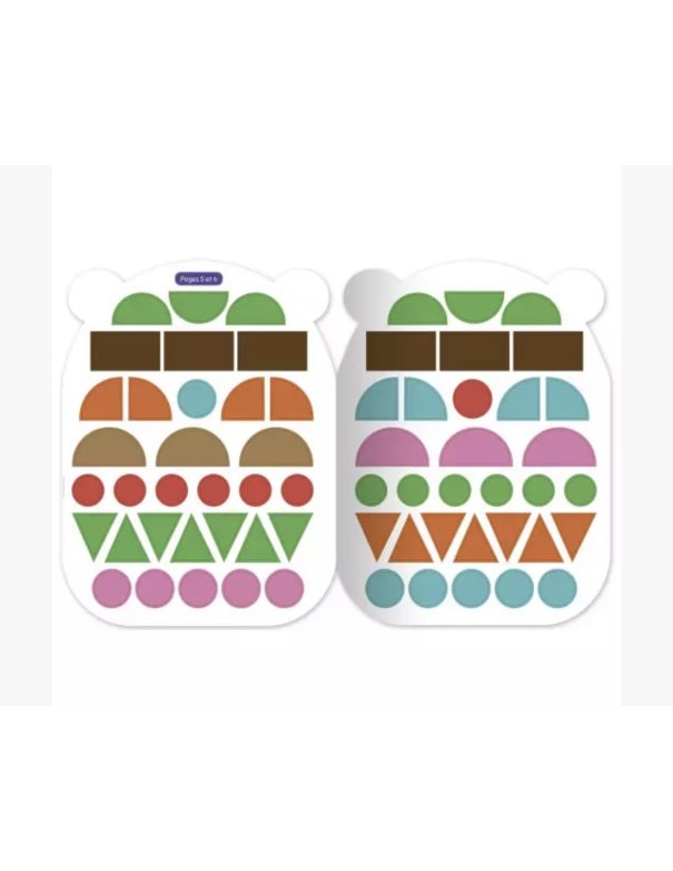 Gommettes formes - Coucou petit tigre Gommettes formes - Coucou petit tigre