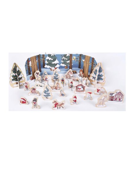 Coffret calendrier de l'Avent - Little Dutch