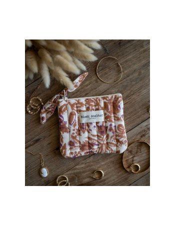 Porte monnaie - Kali cayenne - Bindi atelier