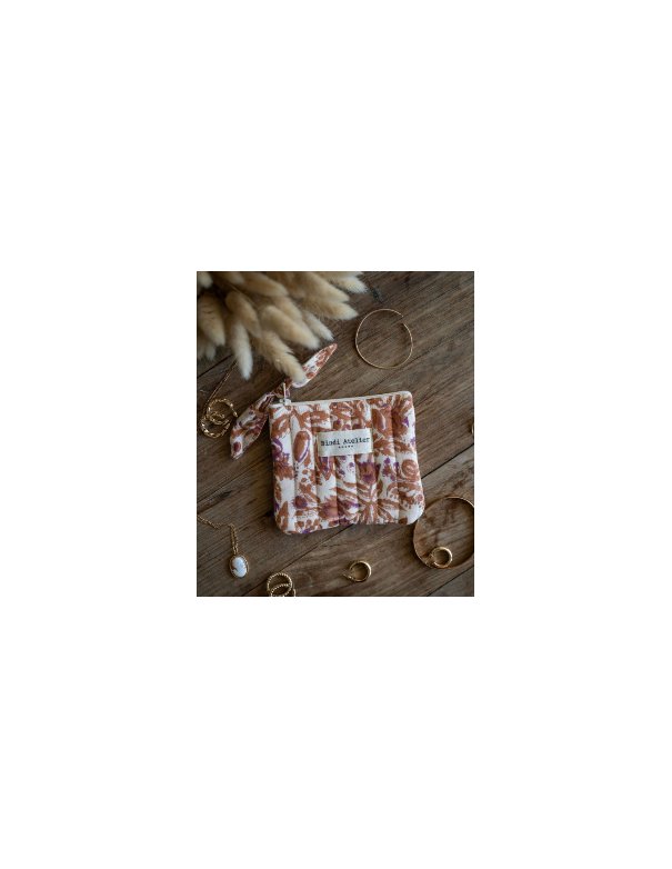 Porte monnaie - Kali cayenne - Bindi atelier