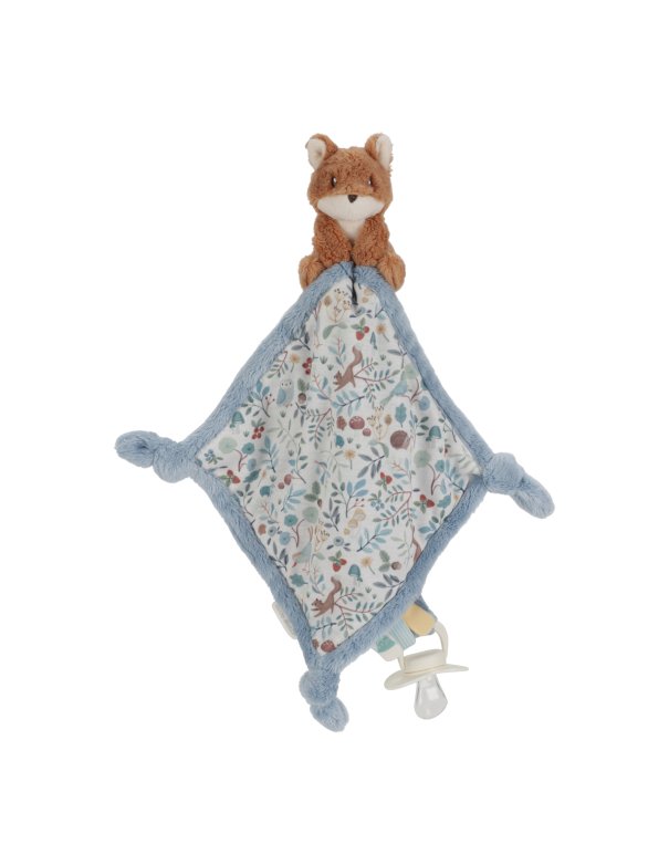 Doudou carré renard - Forest Friends little dutch