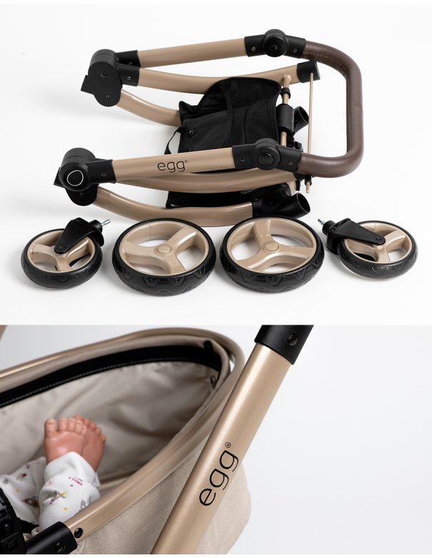 Minikane x EGG – poussette Landau Deluxe 2 en 1 pour poupée