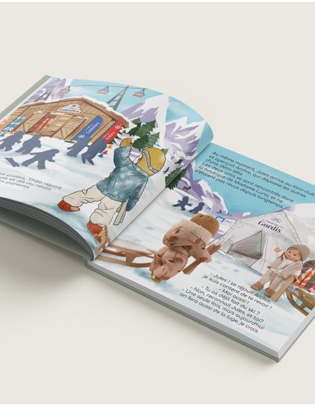 Livre Minikane - La Vie des Gordis – Jules fait de la luge