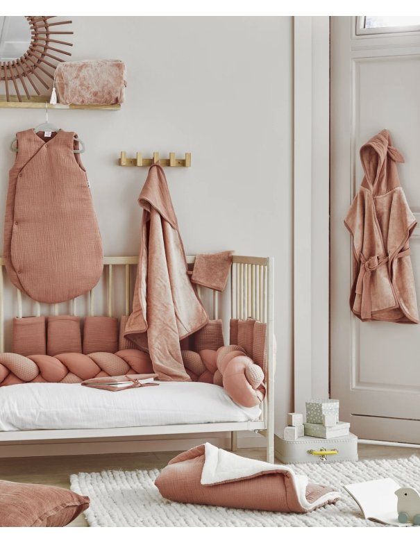 Gigoteuse gaze marsala - Mix&Match 0-6M