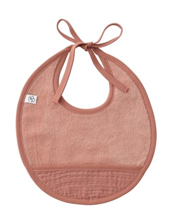 Bavoir naissance bi-matière...