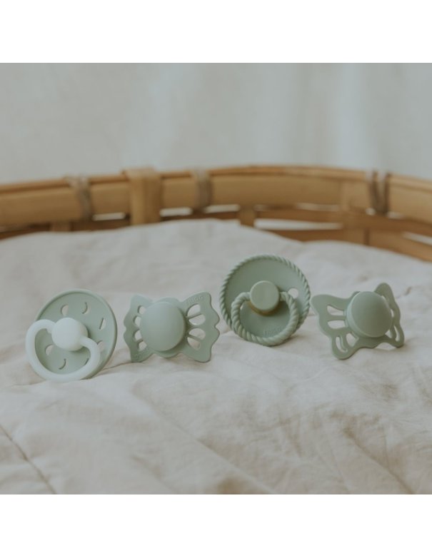 Pack de première tétine bébé - Sauge T1