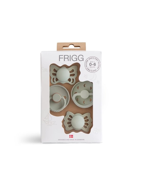 Pack de première tétine bébé - Sauge T1