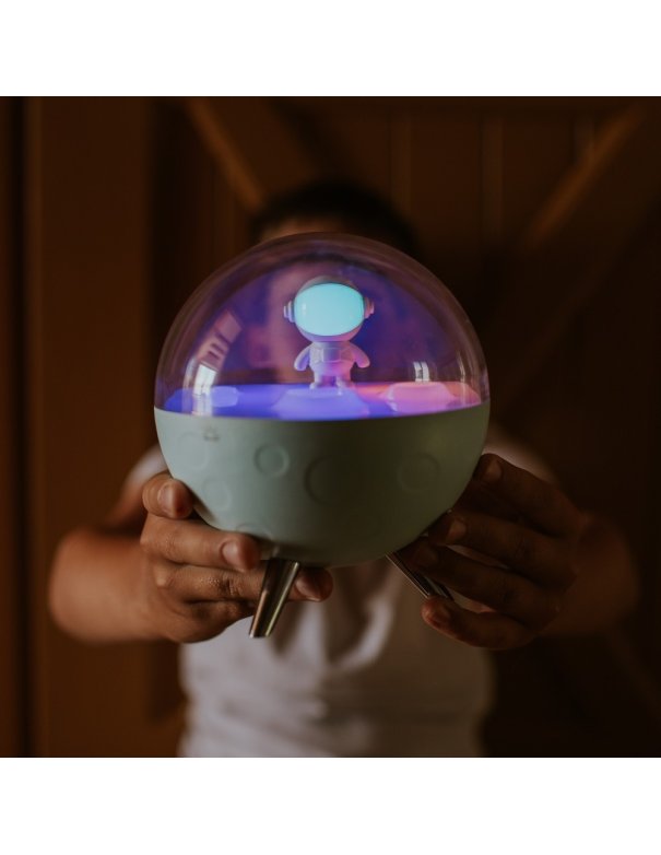 Veilleuse lune - astronaute Veilleuse lune - astronaute