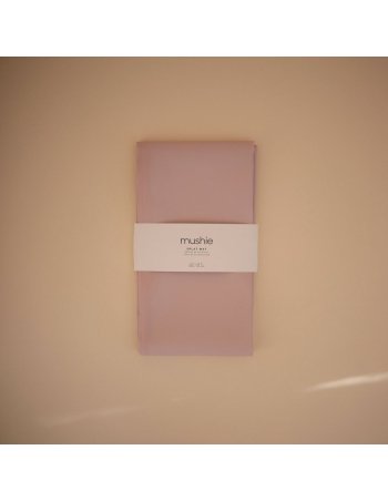 Tapis anti-éclaboussures - beige uni mushie 2