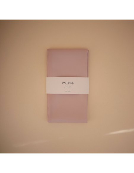 Tapis anti-éclaboussures - beige uni - Mushie