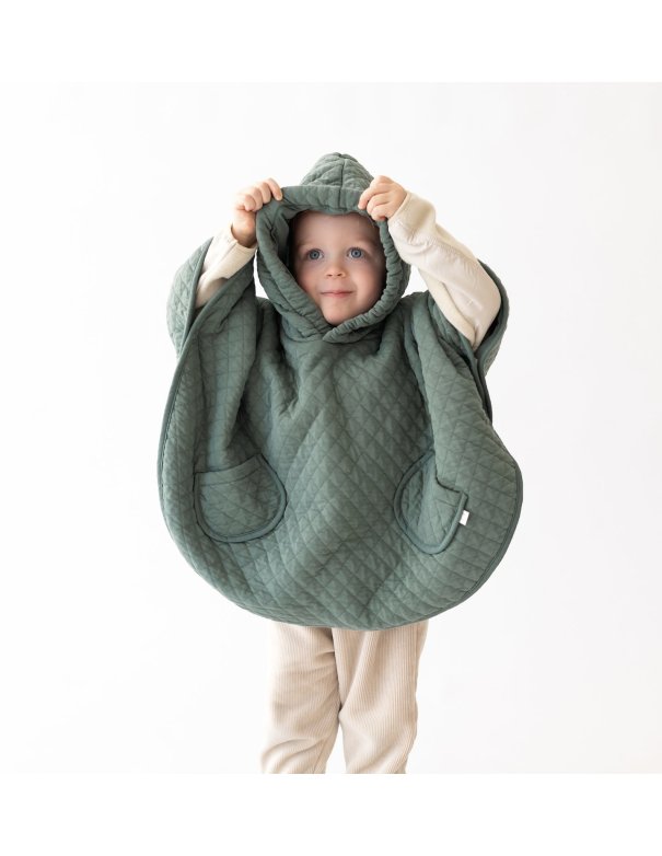 Poncho de voyage 9-36m QUILT - Green...
