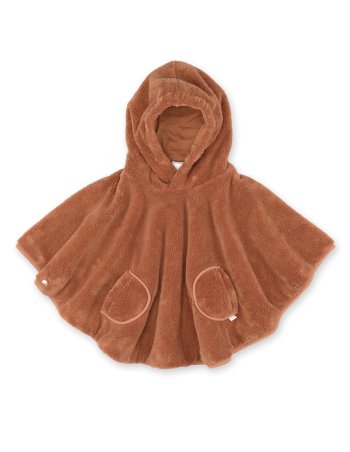 Poncho de voyage 9-36m Noisette SOFTY + JERSEY - Bemini