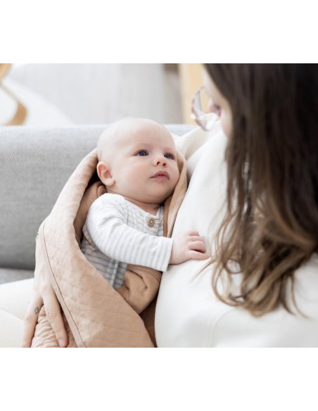 Couverture 75x100cm en jersey tog 1.5 - Beige - - Bemini