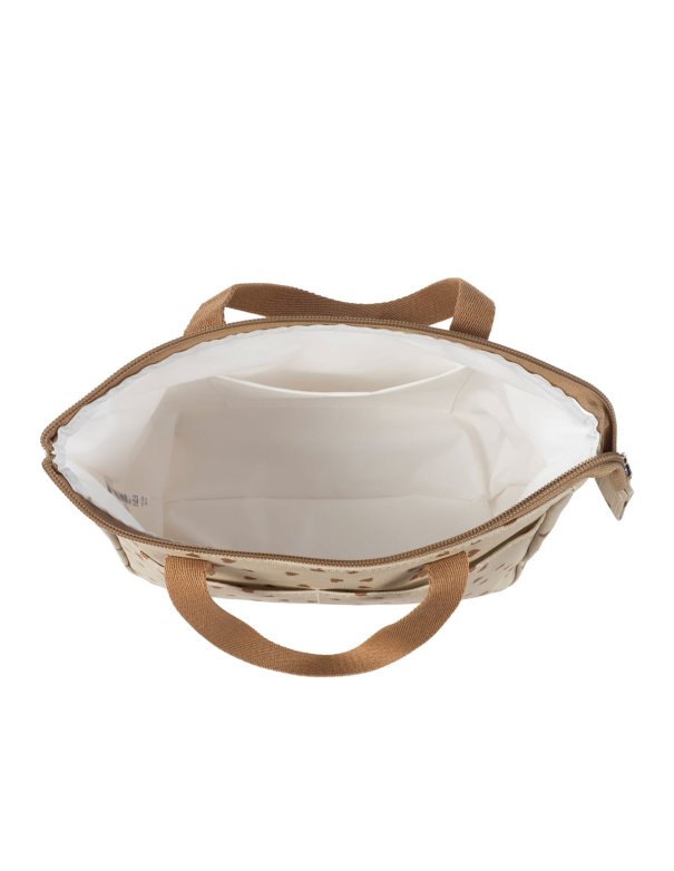 Trousse de toilette coeur POPPY - cannelle