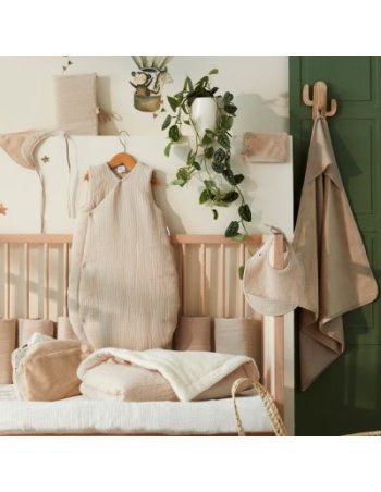 Gigoteuse gaze de coton biscuit - Mix&Match - 0/6 mois 2