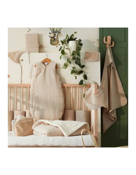 Gigoteuse gaze de coton biscuit - Mix&Match - 0/6 mois