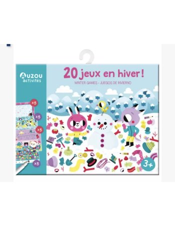 Ma pochette de jeux - 20 jeux en hiver!