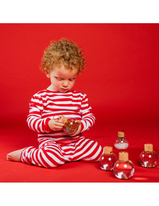 Boules sensorielles de Noël - Petit boum