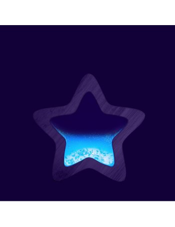 Étoile sensorielle Orionis bleu - Petit Boum 2