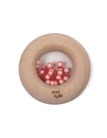 petit boum Donut sensoriel - Tomate